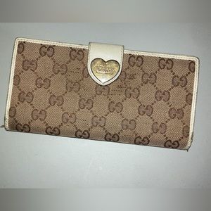 Gucci Continental GG Canvas Long Wallet